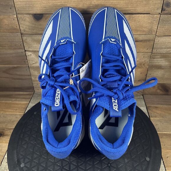 Adidas Adizero Electric. 1 Football Cleats Royal Blue IG3445 Men’s Size 9.5 NWOB - Picture 5 of 10